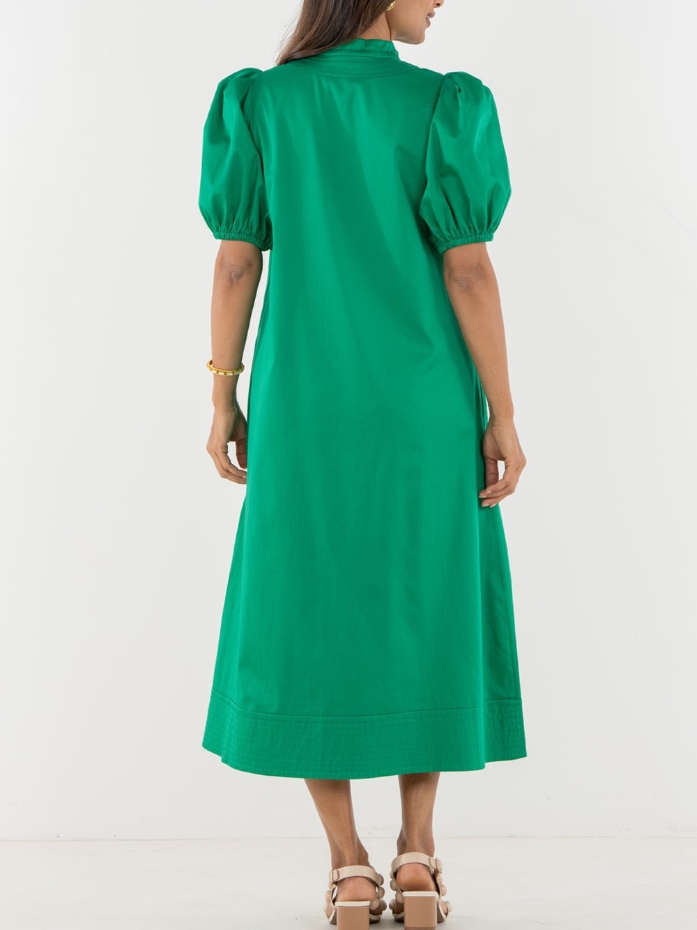 Emily McCarthy Hampton Dress in Jellybean Green Color Womens size XSmall NWT - Picture 11 of 11